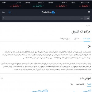 الدليل العربي-trading view